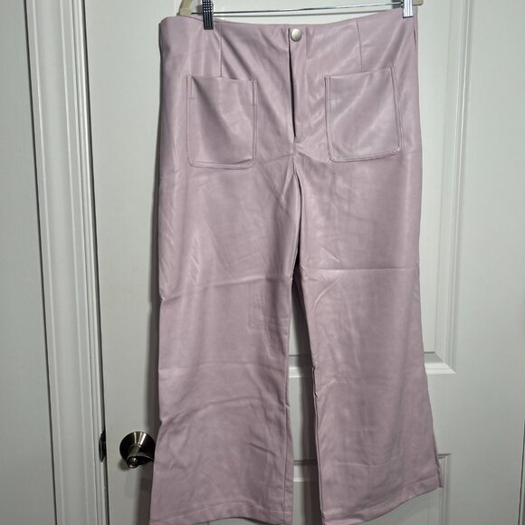 BAGATELLE COLLECTION PLEATHER CROPPED PANT-unworn - Picture 2 of 9